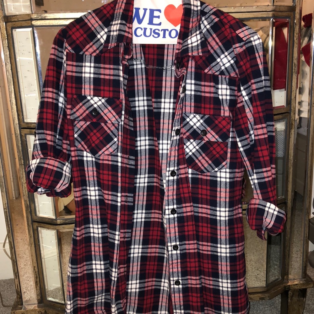 Checkered Button Down